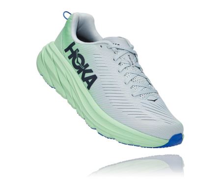 Hoka One One Rincon 3 - Adidasi Alergare Pe Drum Barbati Verzi Gri | RO-9j7yzxE